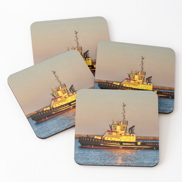 Item preview, Tugboat Endeavour golden in the morning light designed and sold by FranWest.