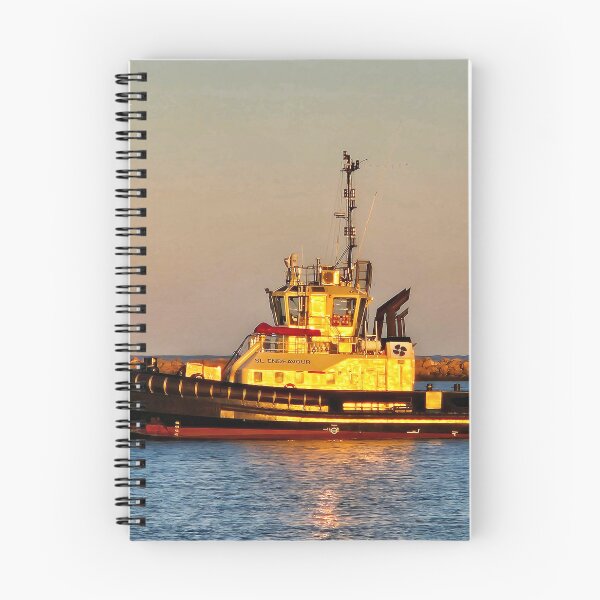 Item preview, Tugboat Endeavour golden in the morning light designed and sold by FranWest.