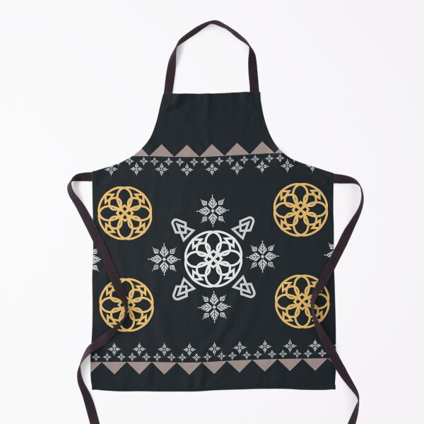Item preview, Luxury Nordic Gold Geometric Snowflake Seamless Pattern designed and sold by CHANCHANAI.
