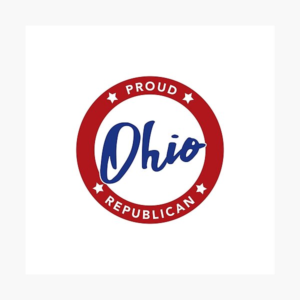 Item preview, Proud Ohio Republican designed and sold by InspiredQuotes.