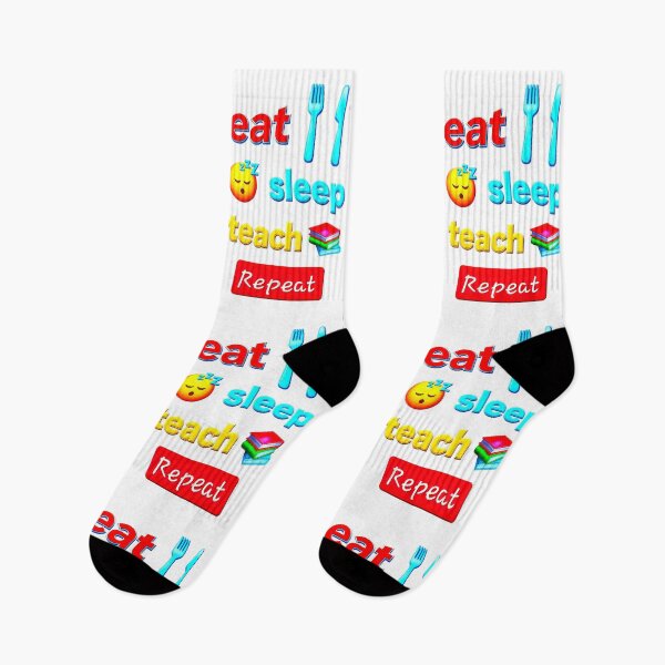 Item preview, Eat Sleep Teach Repeat designed and sold by The Art by Rossouw.