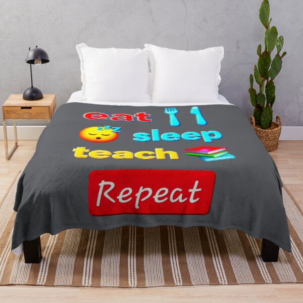 Item preview, Eat Sleep Teach Repeat designed and sold by The Art by Rossouw.