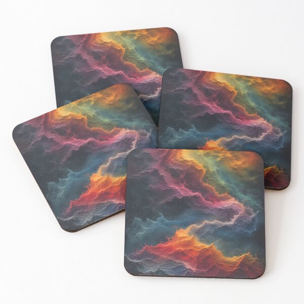 Item preview, Color explosion of a cosmic nebula designed and sold by Mianku | Für das Leben.