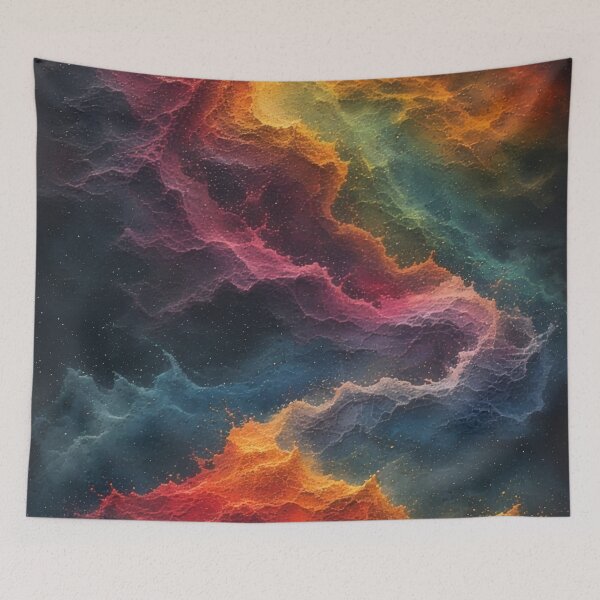 Item preview, Color explosion of a cosmic nebula designed and sold by Mianku | Für das Leben.