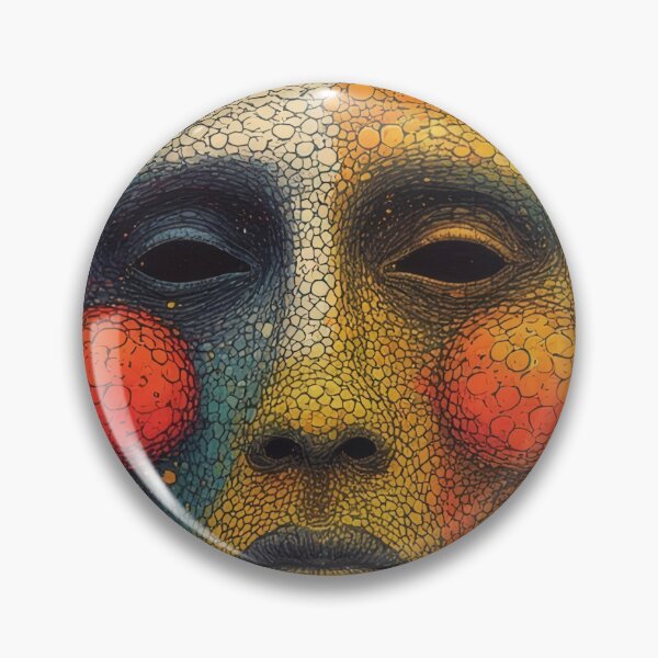 Item preview, Abstract mask with colorful spheres designed and sold by Mianku | Für das Leben.