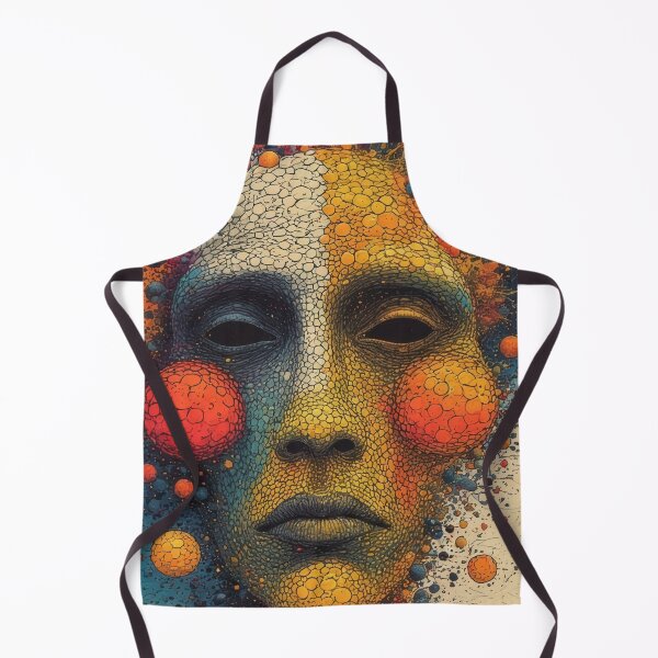 Item preview, Abstract mask with colorful spheres designed and sold by Mianku | Für das Leben.