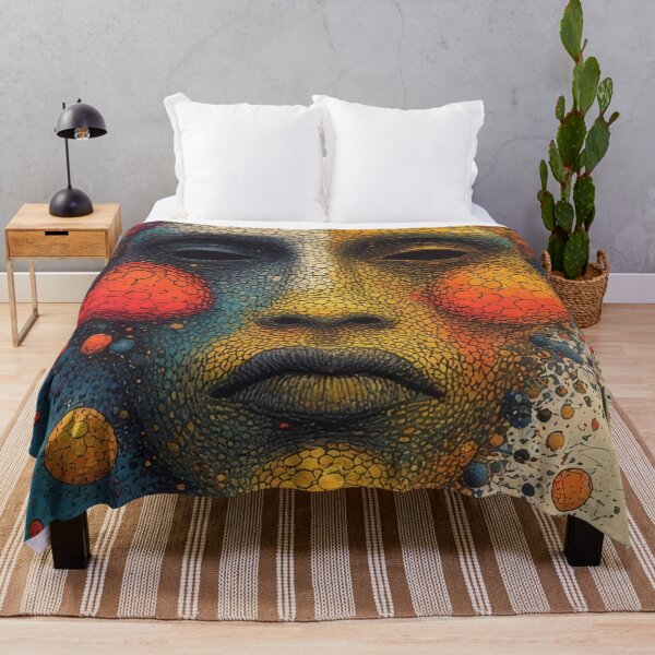 Item preview, Abstract mask with colorful spheres designed and sold by Mianku | Für das Leben.