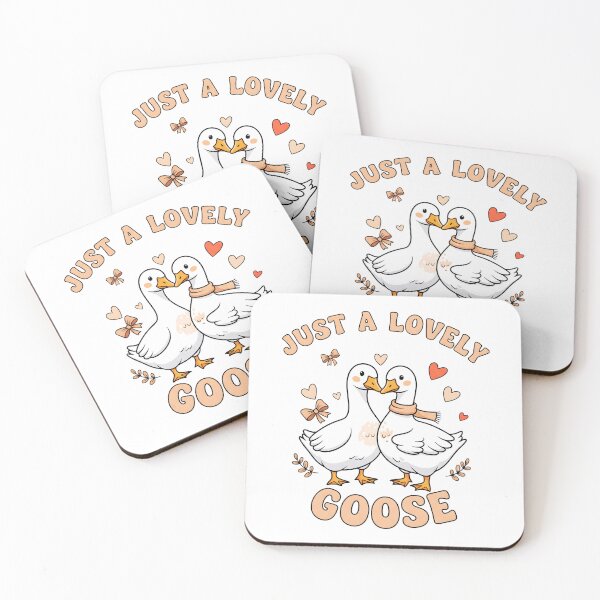 Item preview, Just a Lovely Goose – Cute Funny Goose Illustration Design designed and sold by Teetreasure2.