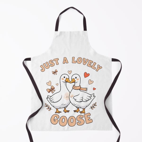 Item preview, Just a Lovely Goose – Cute Funny Goose Illustration Design designed and sold by Teetreasure2.