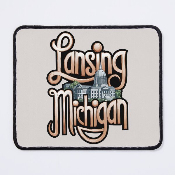Item preview, Lansing, Michigan, Lansing Michigan designed and sold by MoMidoStore.