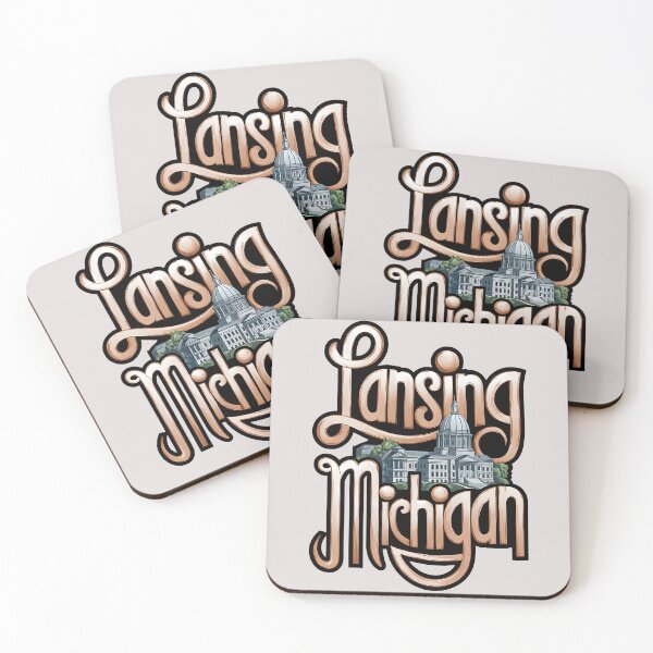Item preview, Lansing, Michigan, Lansing Michigan designed and sold by MoMidoStore.