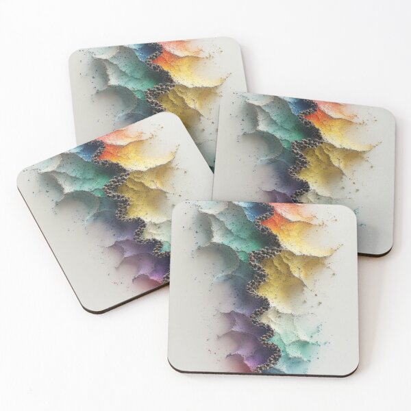 Item preview, Abstract color gradients with textured dividing line designed and sold by Mianku | Für das Leben.
