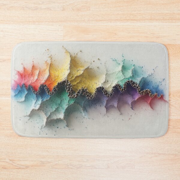 Item preview, Abstract color gradients with textured dividing line designed and sold by Mianku | Für das Leben.