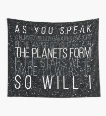 Also werde ich - Sterne Wandbehang