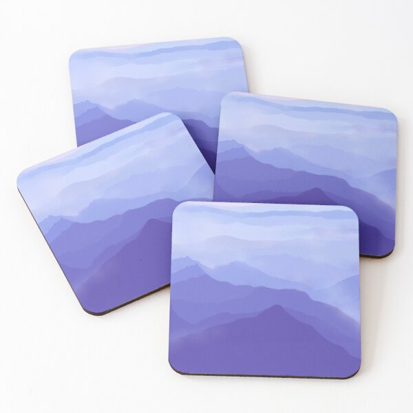 Item preview, Lavender Haze: Ethereal Purple Mountain Mist designed and sold by Bjorn-Shop.