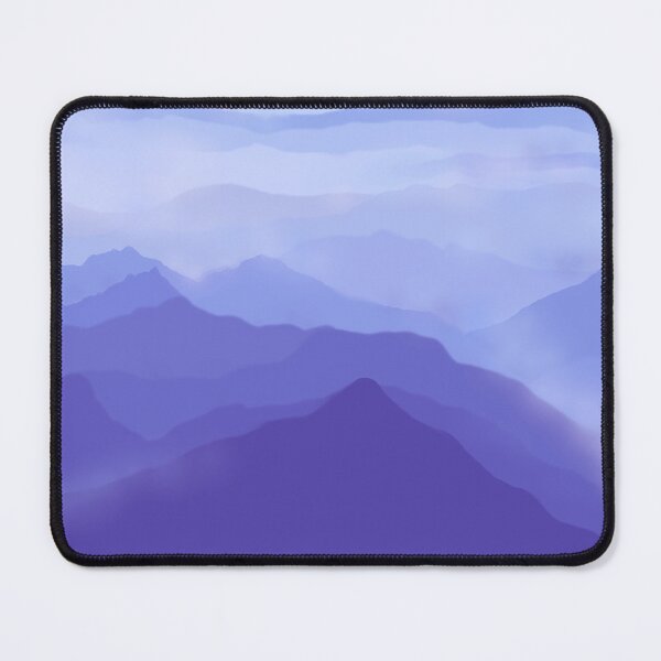 Item preview, Lavender Haze: Ethereal Purple Mountain Mist designed and sold by Bjorn-Shop.