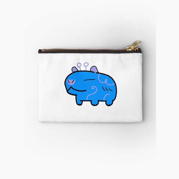 Item preview, Blue Purple Alien Capybara designed and sold by MiscibilityArt.