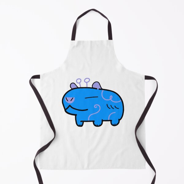Item preview, Blue Purple Alien Capybara designed and sold by MiscibilityArt.