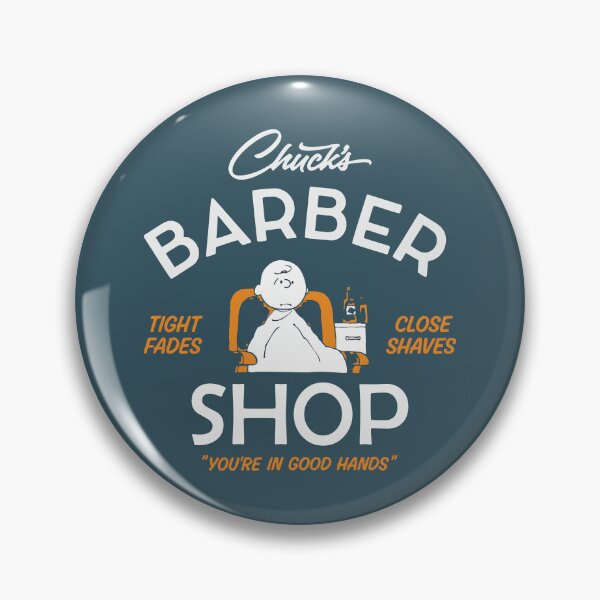 Item preview, chuck's barber you're in good hands designed and sold by jaqebistyrli.