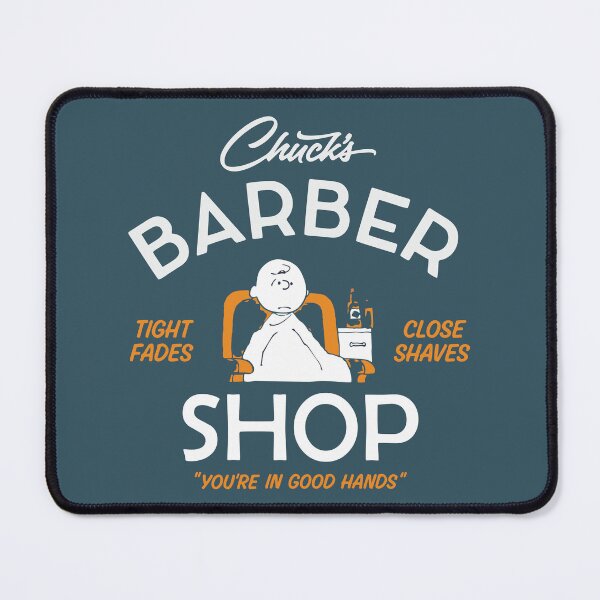 Item preview, chuck's barber you're in good hands designed and sold by jaqebistyrli.