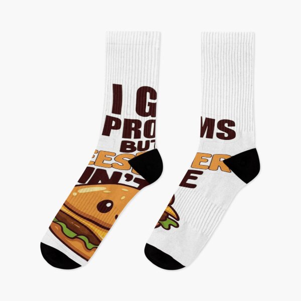 Item preview, I Got 99 Problems But a Cheeseburger Ain’t One – Funny Burger Quote T-Shirt & Sticker Design designed and sold by Sushikidsntod.