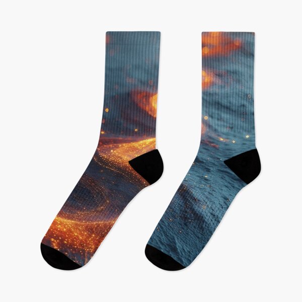 Item preview, Glowing paths on a still sea designed and sold by Mianku | Für das Leben.