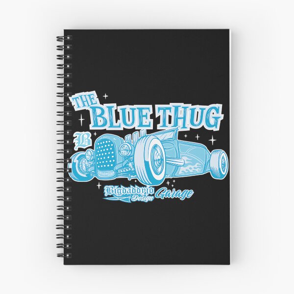 Item preview, The Blue Thug Classic Hot Rod Design, Merch By Amazon, Redbubble, Teepublic, Limited Edition, Perfe designed and sold by CobwebCritters.