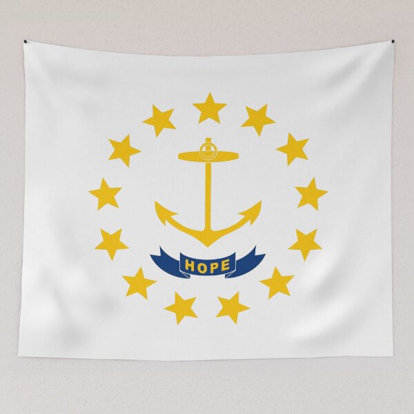 Item preview, Rhode Island flag designed and sold by rheyes.