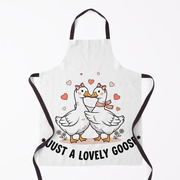 Item preview, Just a Lovely Goose – Cute Funny Goose Illustration Design designed and sold by Teetreasure2.