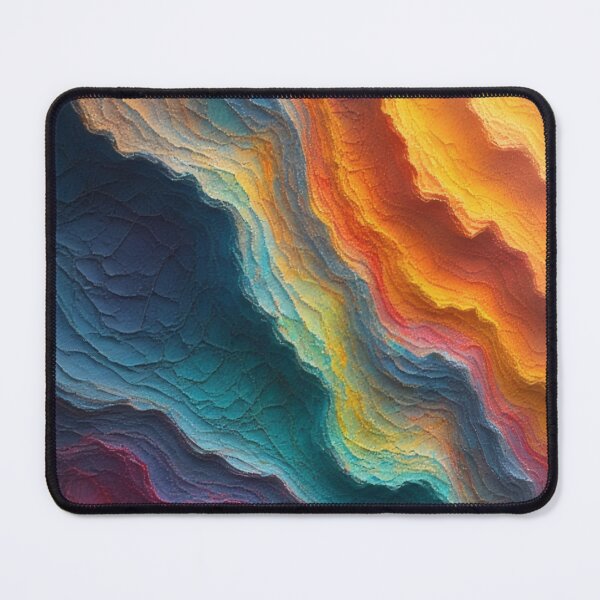 Item preview, Abstract color gradients in wave-like layers designed and sold by Mianku | Für das Leben.