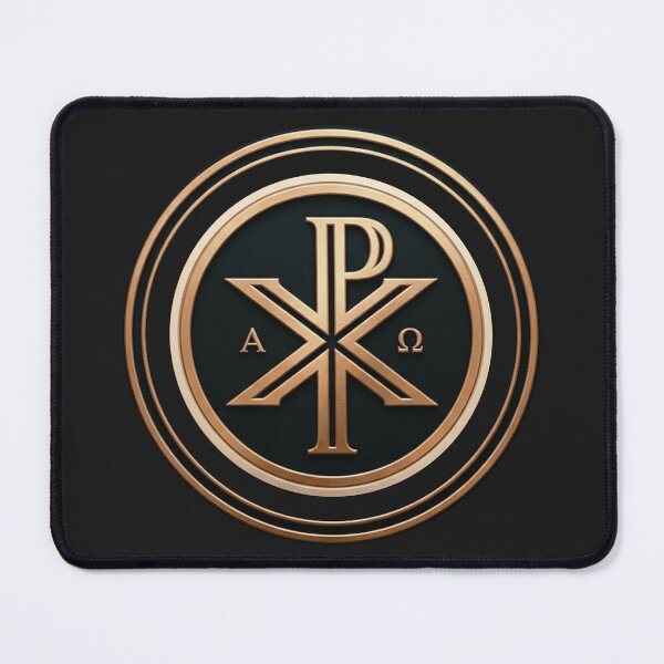 Item preview, Chi-Rho Seal (Alpha & Omega Emblem) designed and sold by Sanctum Icons.
