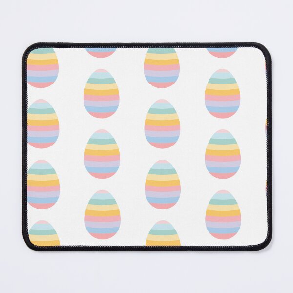 Item preview, Pastel Striped Easter Egg Illustration designed and sold by BobaBunny76.