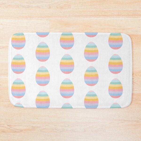 Item preview,  Pastel Striped Easter Egg Illustration designed and sold by BobaBunny76.