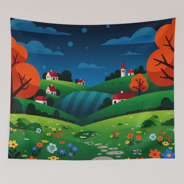 Item preview, Rural landscape designed and sold by Design4uStudio.