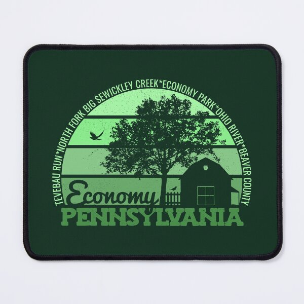 Item preview, Economy Pennsylvania Sunset Retro Vintage Local Pride Logo designed and sold by CRHPOD20.