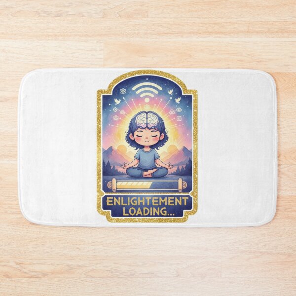 Item preview, Enlightenment Loading... Spiritual Progression designed and sold by InnerDivineSoul.