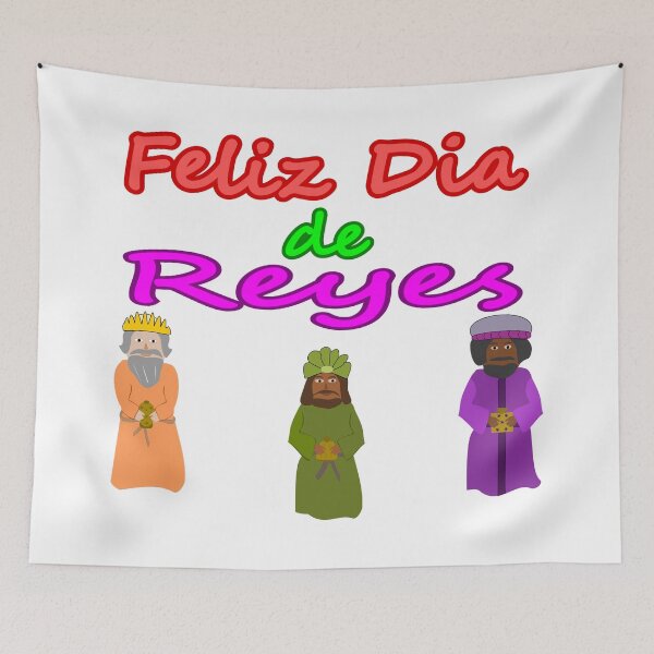 Item preview, Happy 3 Kings day - Epiphany with three wise men on January 6 designed and sold by Verle-art.