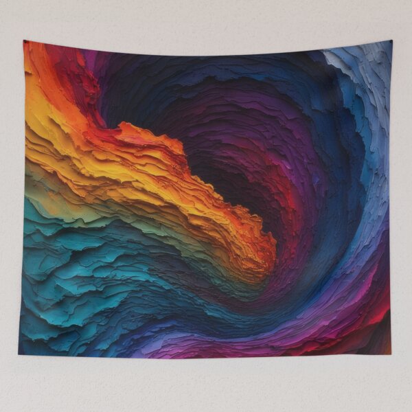 Item preview, Colorful Swirl – Abstract Dynamic Art designed and sold by Mianku | Für das Leben.