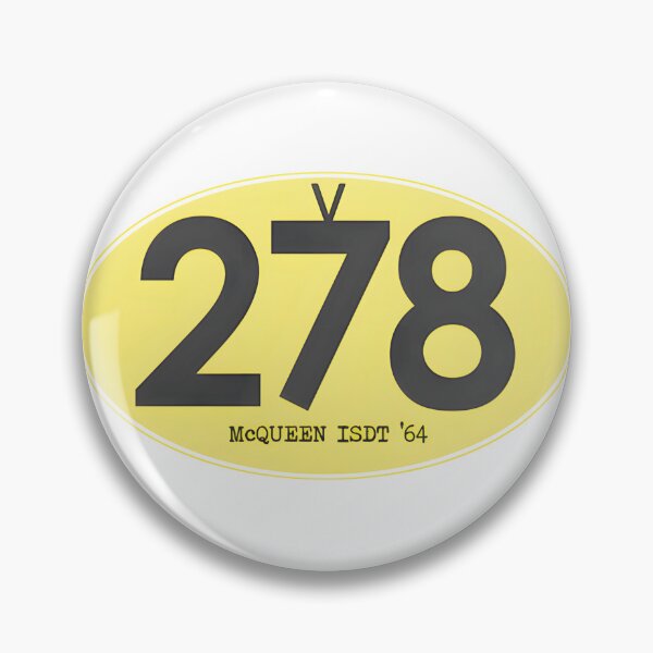 Item preview, Mcqueen Isdt '64 Number 278 Graphic, Merch By Amazon, Redbubble, Teepublic, Limited Edition, Perfec designed and sold by HalloFrogs.