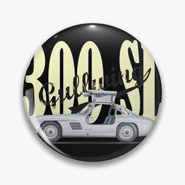 Artikelvorschau, 300 SL Gullwing Classic Car Art, Merchandise von Amazon, Redbubble, Teepublic, Limitierte Auflage, Perfektes Geschenk entworfen und verkauft von HalloFrogs.