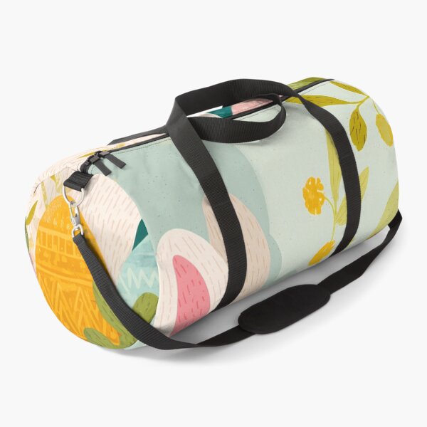 Item preview,  Easter Bunny with Flowers and Eggs Illustration designed and sold by BobaBunny76.