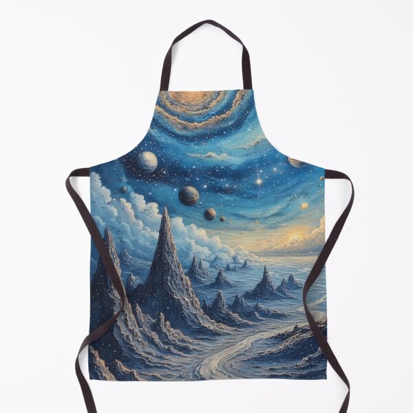 Item preview, Cosmic panorama: stars, planets, mountains designed and sold by Mianku | Für das Leben.