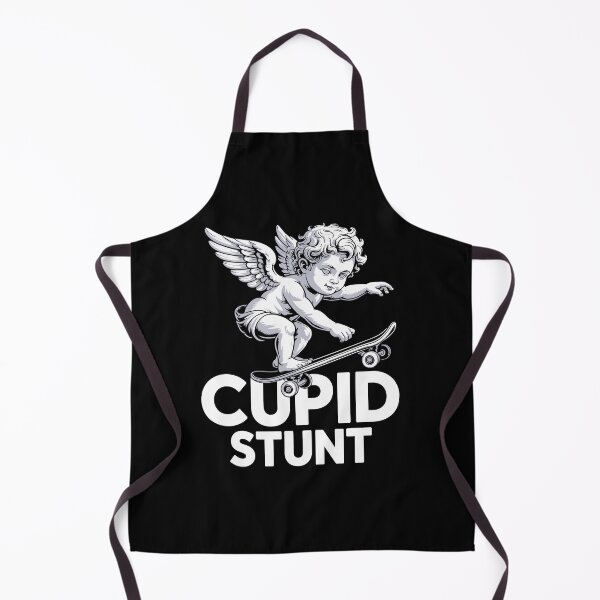 Item preview, Funny Cupid Stunt Spoonerism Retro Skateboard Angel Skater designed and sold by w1ckerman.