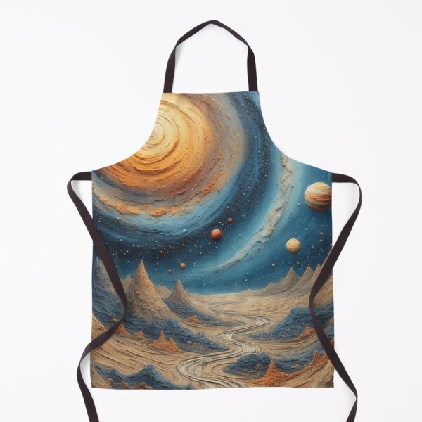 Item preview, Alien landscape with celestial bodies designed and sold by Mianku | Für das Leben.