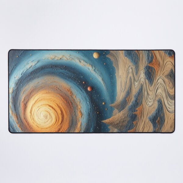 Item preview, Alien landscape with celestial bodies designed and sold by Mianku | Für das Leben.