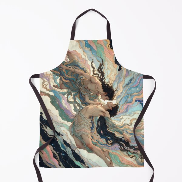 Item preview, Celestial Lovers Floating in the Cosmos designed and sold by KiraChie.