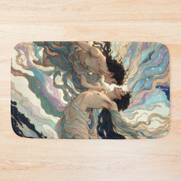 Item preview, Celestial Lovers Floating in the Cosmos designed and sold by KiraChie.
