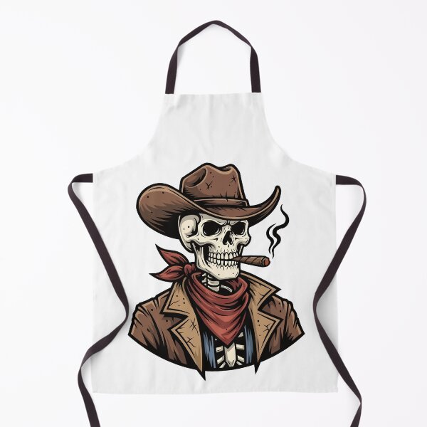 Item preview, Funny Cowboy Skeleton Illustration – Western Humor Art designed and sold by PrithviApparels.
