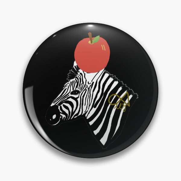 Item preview, LaMaisonOfMY MY ZEBRA HAS A THING FOR APPLES COLLECTION  NO. 2 Black Edition designed and sold by LaMaisonOfMY.