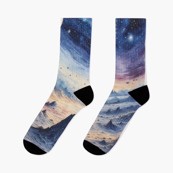 Item preview, A foreign world painted in watercolor designed and sold by Mianku | Für das Leben.